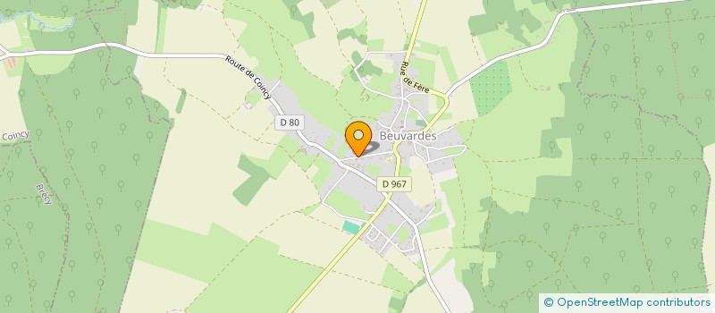 localisation de l'entreprise SOCIETE CIVILE IMMOBILIERE JMJA  BEUVARDES