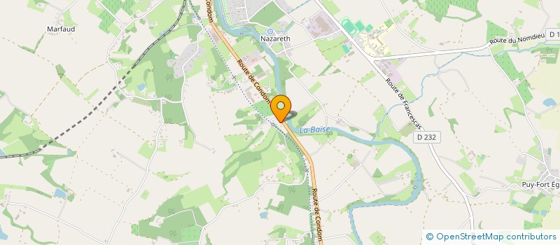 localisation de l'entreprise SOCIETE CIVILE IMMOBILIERE JOALCO  NERAC