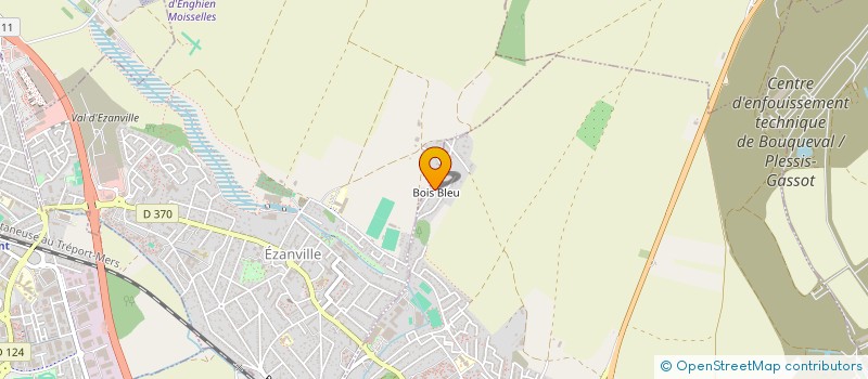 localisation de l'entreprise SOCIETE  CIVILE  IMMOBILIERE  JOBALINE  ECOUEN