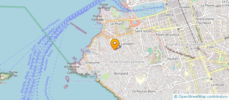 localisation de l'entreprise SOCIETE CIVILE IMMOBILIERE JOE READ à MARSEILLE