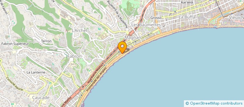 localisation de l'entreprise SOCIETE CIVILE IMMOBILIERE JOFFRE RAYNARDI à NICE