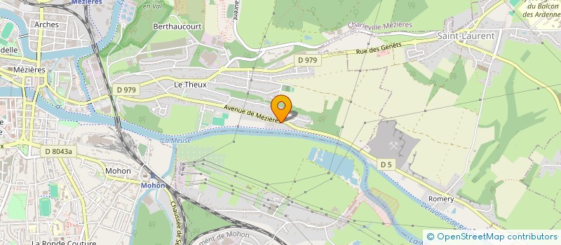 localisation de l'entreprise SOCIETE CIVILE IMMOBILIERE JOLIOT-CURIE à CHARLEVILLE-MEZIERES