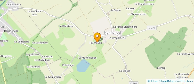 localisation de l'entreprise SOCIETE CIVILE IMMOBILIERE JOLY à CHARENCEY