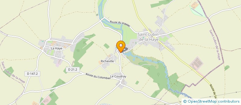 localisation de l'entreprise SOCIETE CIVILE IMMOBILIERE JOPANNE à ST LUBIN DE LA HAYE