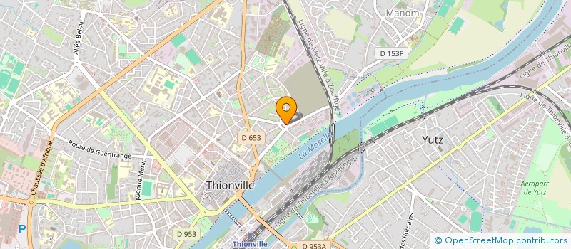 localisation de l'entreprise SOCIETE CIVILE IMMOBILIERE JORELI à THIONVILLE
