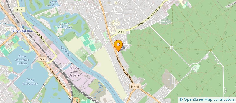 localisation de l'entreprise SOCIETE CIVILE IMMOBILIERE JOSQUIN QUENISSET à DRAVEIL
