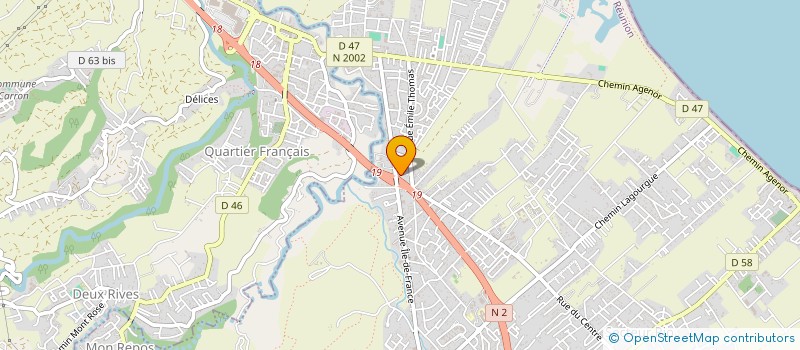 localisation de l'entreprise SOCIETE CIVILE IMMOBILIERE JOTHEE 1 à SAINT-ANDRE