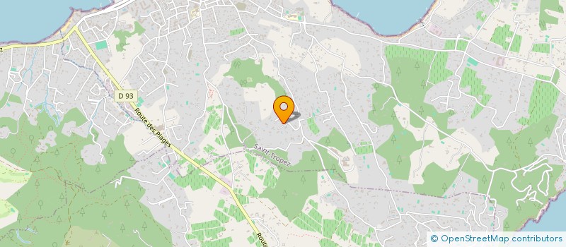 localisation de l'entreprise SOCIETE CIVILE IMMOBILIERE JPM à SAINT TROPEZ