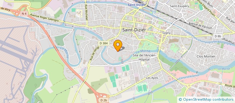 localisation de l'entreprise SOCIETE CIVILE IMMOBILIERE JPMS à SAINT-DIZIER