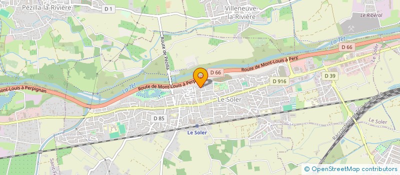 localisation de l'entreprise SOCIETE CIVILE IMMOBILIERE JSC  LE SOLER