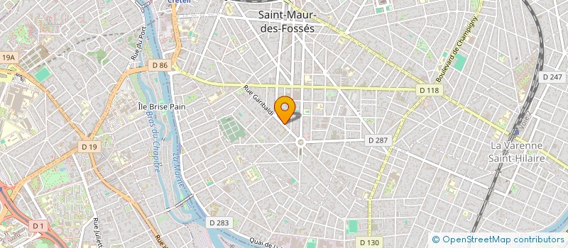 localisation de l'entreprise SOCIETE CIVILE IMMOBILIERE JSL à SAINT-MAUR-DES-FOSSES