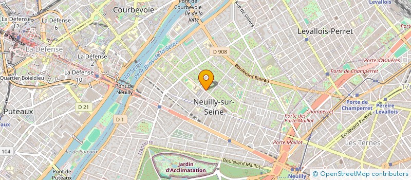 localisation de l'entreprise SOCIETE CIVILE IMMOBILIERE JUIN SURESNES à NEUILLY-SUR-SEINE