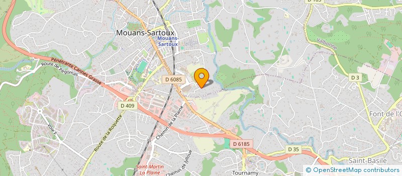 localisation de l'entreprise SOCIETE CIVILE IMMOBILIERE JUKI à MOUANS-SARTOUX