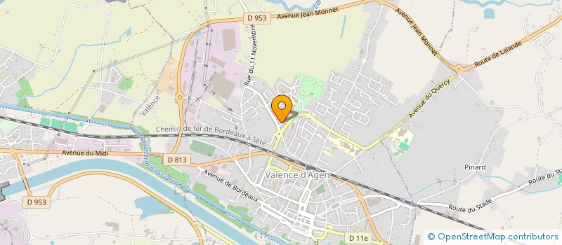 localisation de l'entreprise SOCIETE CIVILE IMMOBILIERE JULBEN à VALENCE