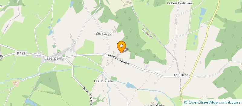 localisation de l'entreprise SOCIETE CIVILE IMMOBILIERE JULELO  ISSERPENT