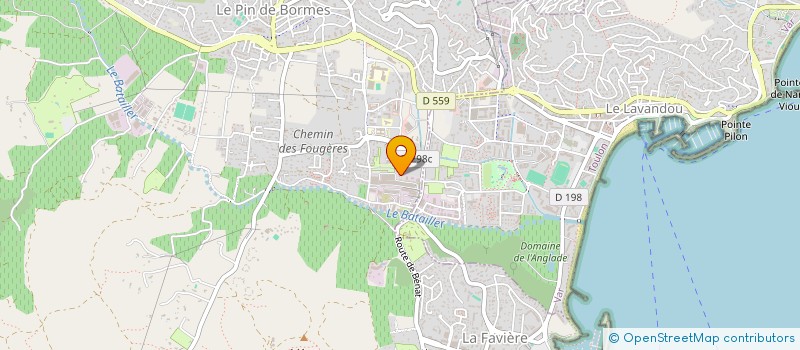localisation de l'entreprise SOCIETE CIVILE IMMOBILIERE JULO à BORMES-LES-MIMOSAS