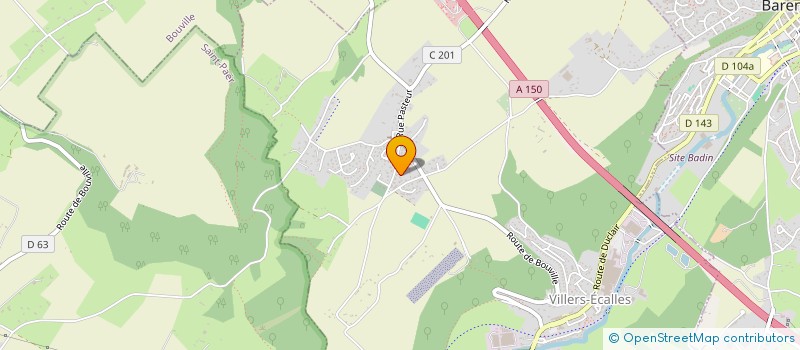 localisation de l'entreprise SOCIETE CIVILE IMMOBILIERE JULS RINGO ROMANO  VILLERS-ECALLES