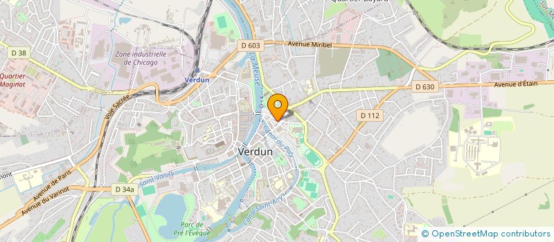 localisation de l'entreprise SOCIETE CIVILE IMMOBILIERE JUNO à VERDUN