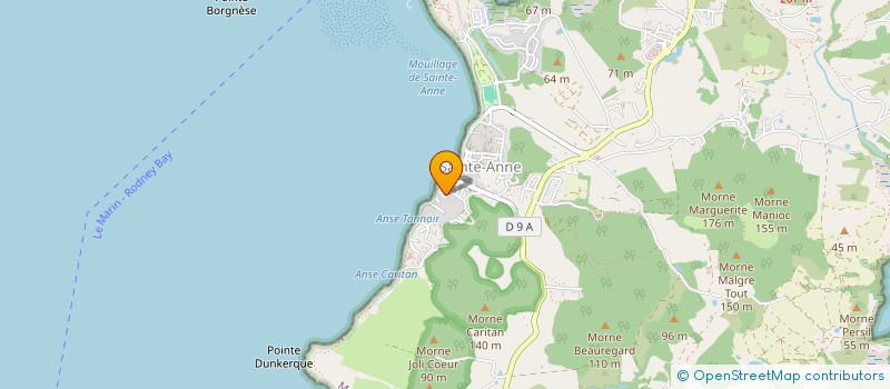 localisation de l'entreprise SOCIETE CIVILE IMMOBILIERE JWOMH  SAINTE-ANNE