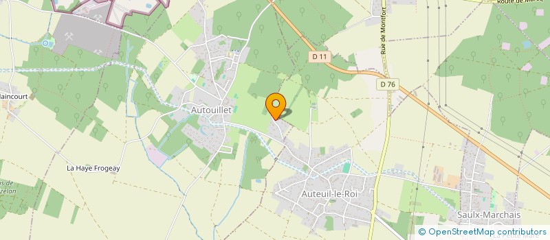 localisation de l'entreprise SOCIETE CIVILE IMMOBILIERE K.V. AUTOUILLET  AUTOUILLET