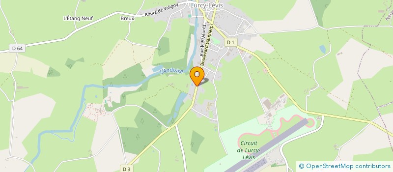 localisation de l'entreprise SOCIETE CIVILE IMMOBILIERE KACHE à LURCY-LEVIS