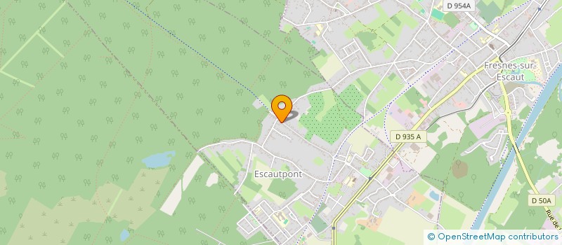 localisation de l'entreprise SOCIETE CIVILE IMMOBILIERE KALLISTE  ESCAUTPONT