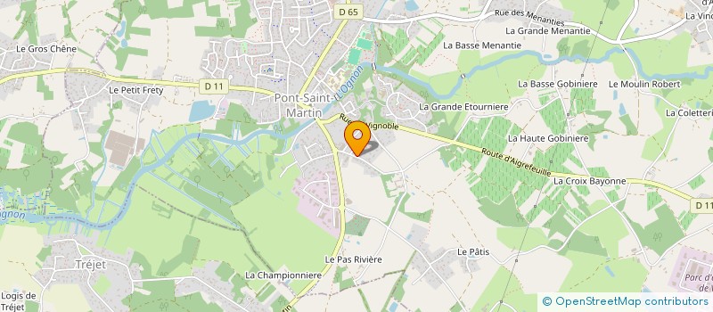 localisation de l'entreprise SOCIETE CIVILE IMMOBILIERE KAMLI-MEVEL  PONT-SAINT-MARTIN