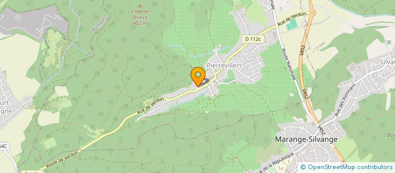 localisation de l'entreprise SOCIETE CIVILE IMMOBILIERE KAMO 57  PIERREVILLERS