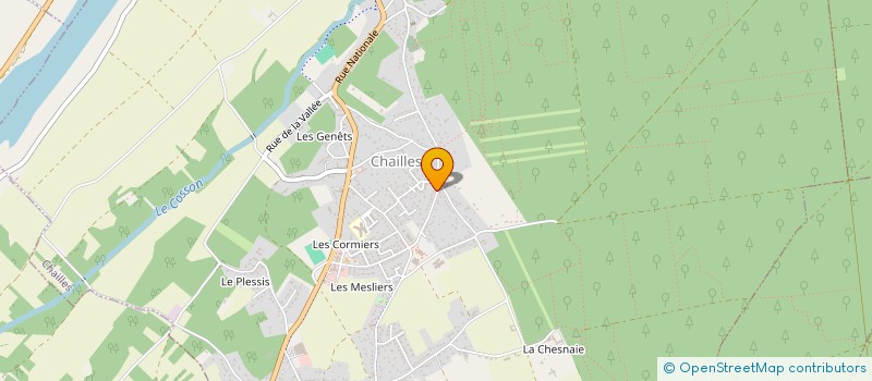 localisation de l'entreprise SOCIETE CIVILE IMMOBILIERE KAMYA  CHAILLES