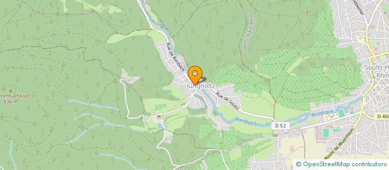 localisation de l'entreprise SOCIETE CIVILE IMMOBILIERE KARAHL  JUNGHOLTZ