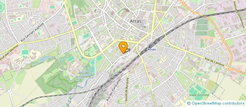localisation de l'entreprise SOCIETE CIVILE IMMOBILIERE KAZEK-PRUVOST à ARRAS