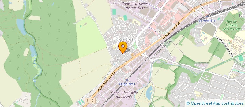 localisation de l'entreprise SOCIETE CIVILE IMMOBILIERE KDANSEIMMO à COIGNIERES