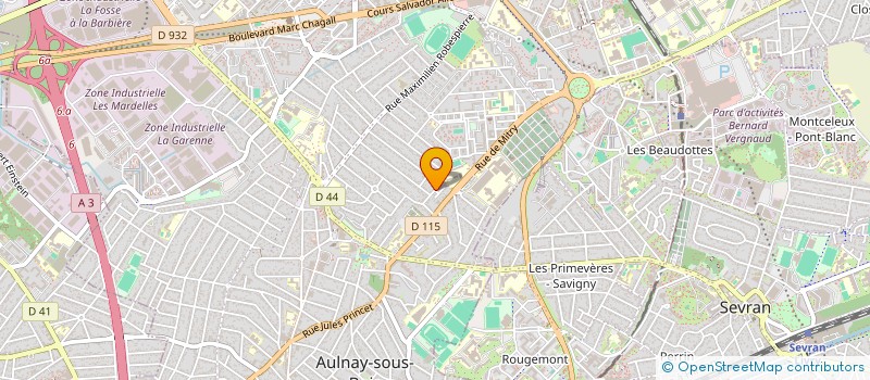 localisation de l'entreprise SOCIETE CIVILE IMMOBILIERE KDS à AULNAY-SOUS-BOIS