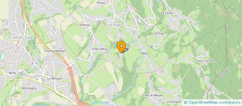 localisation de l'entreprise SOCIETE CIVILE IMMOBILIERE KEFFAM  LUCINGES