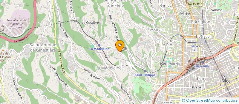 localisation de l'entreprise SOCIETE CIVILE IMMOBILIERE KEMAE à NICE