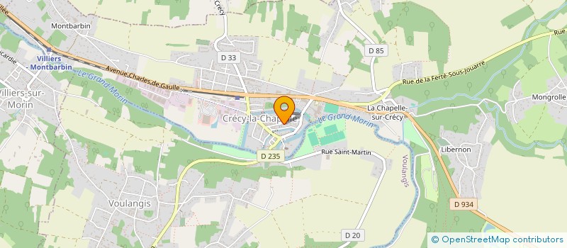 localisation de l'entreprise SOCIETE CIVILE IMMOBILIERE KENHA  CRECY LA CHAPELLE