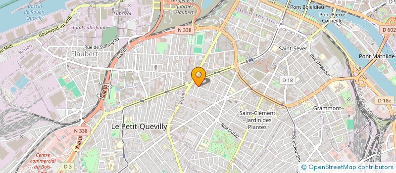 localisation de l'entreprise SOCIETE CIVILE IMMOBILIERE KERABRAM à ROUEN