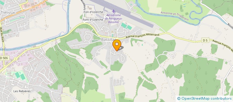 localisation de l'entreprise SOCIETE CIVILE IMMOBILIERE KERVELLA  BASSILLAC ET AUBEROCHE