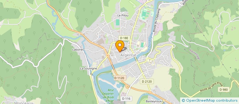 localisation de l'entreprise SOCIETE CIVILE IMMOBILIERE KILLEEVAN à ARGENTAT-SUR-DORDOGNE