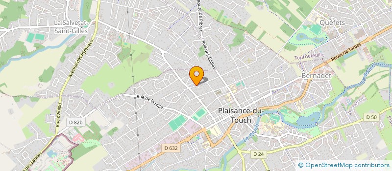 localisation de l'entreprise SOCIETE CIVILE IMMOBILIERE KILOU  PLAISANCE-DU-TOUCH