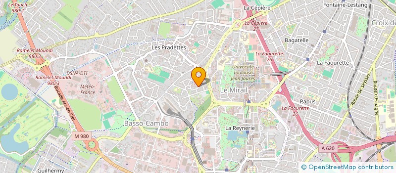 localisation de l'entreprise SOCIETE CIVILE IMMOBILIERE KIMROXJO ET PAR ABREVIATION SCI KIMROXJO  TOULOUSE