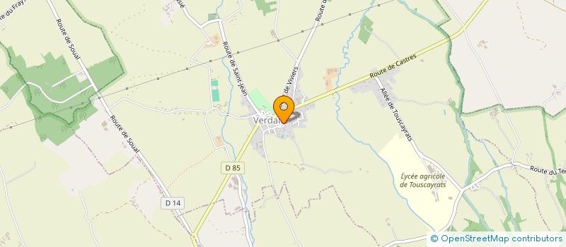 localisation de l'entreprise SOCIETE CIVILE IMMOBILIERE KINAVO  VERDALLE