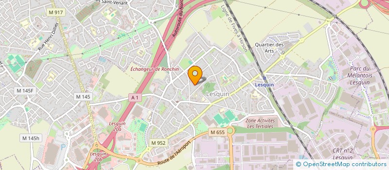 localisation de l'entreprise SOCIETE CIVILE IMMOBILIERE KINE CARPE DIEM à LESQUIN