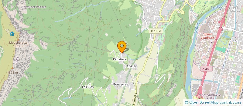 localisation de l'entreprise SOCIETE CIVILE IMMOBILIERE KLZ  CLAIX