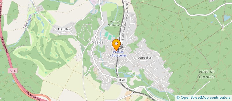 localisation de l'entreprise SOCIETE CIVILE IMMOBILIERE KNOPES à PRESLES