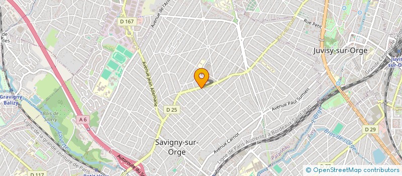 localisation de l'entreprise SOCIETE CIVILE IMMOBILIERE KOBERONNERIE à SAVIGNY-SUR-ORGE