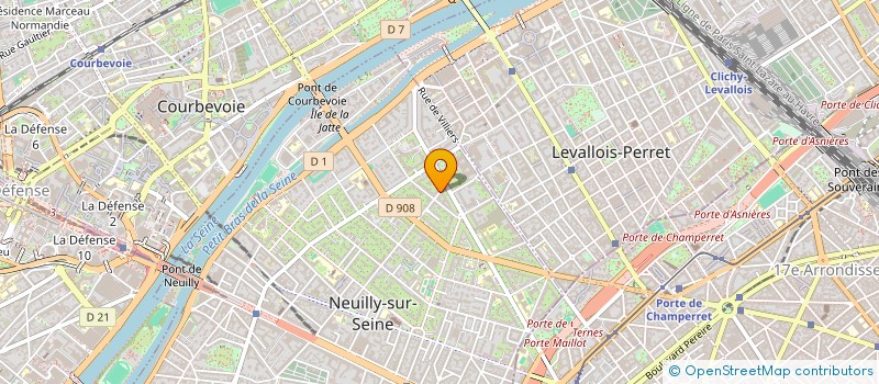 localisation de l'entreprise SOCIETE CIVILE IMMOBILIERE L.A.V.M. à NEUILLY-SUR-SEINE