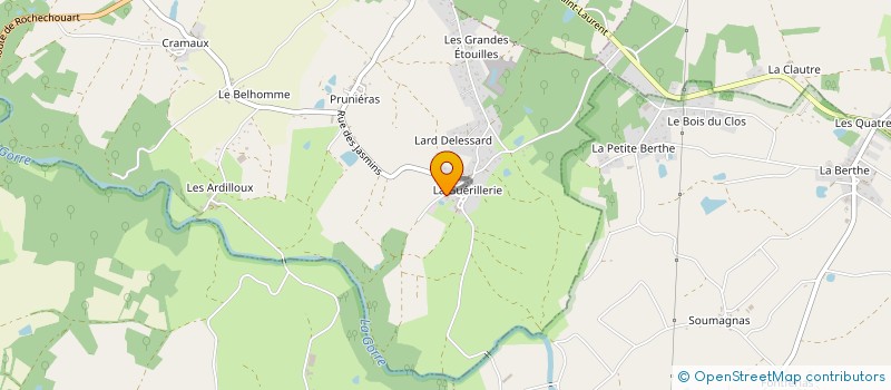 localisation de l'entreprise SOCIETE CIVILE IMMOBILIERE L'ABREUVOIR SAINT JUNIEN à SAINT JUNIEN
