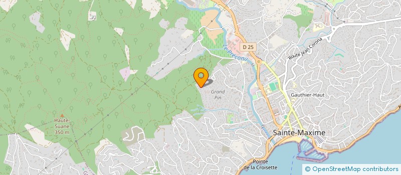localisation de l'entreprise SOCIETE CIVILE IMMOBILIERE L'ABURNAY à SAINTE-MAXIME