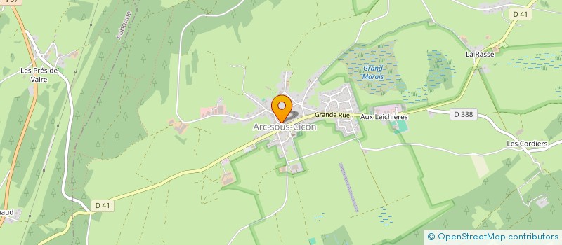 localisation de l'entreprise SOCIETE CIVILE IMMOBILIERE L ALPAGE  VAL D'USIERS